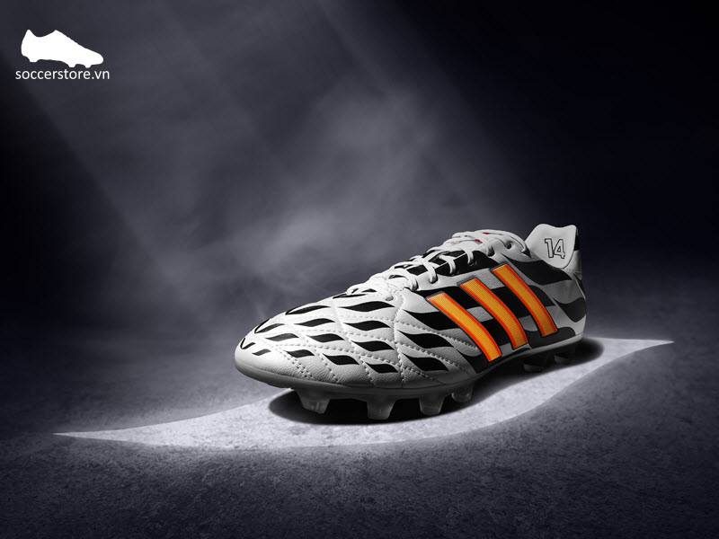 Adidas 11 Pro TRX FG- White/ Orange/ Black M19894