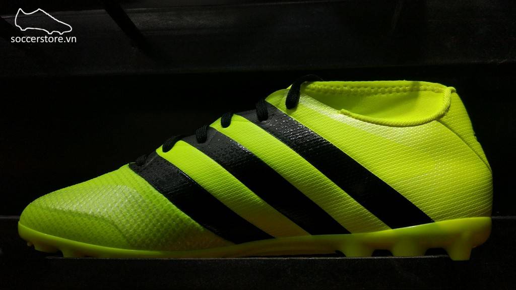 Adidas Ace 16.3 Primemesh AG- Solar Yellow/ Core Black/ Silver Metallic S80583